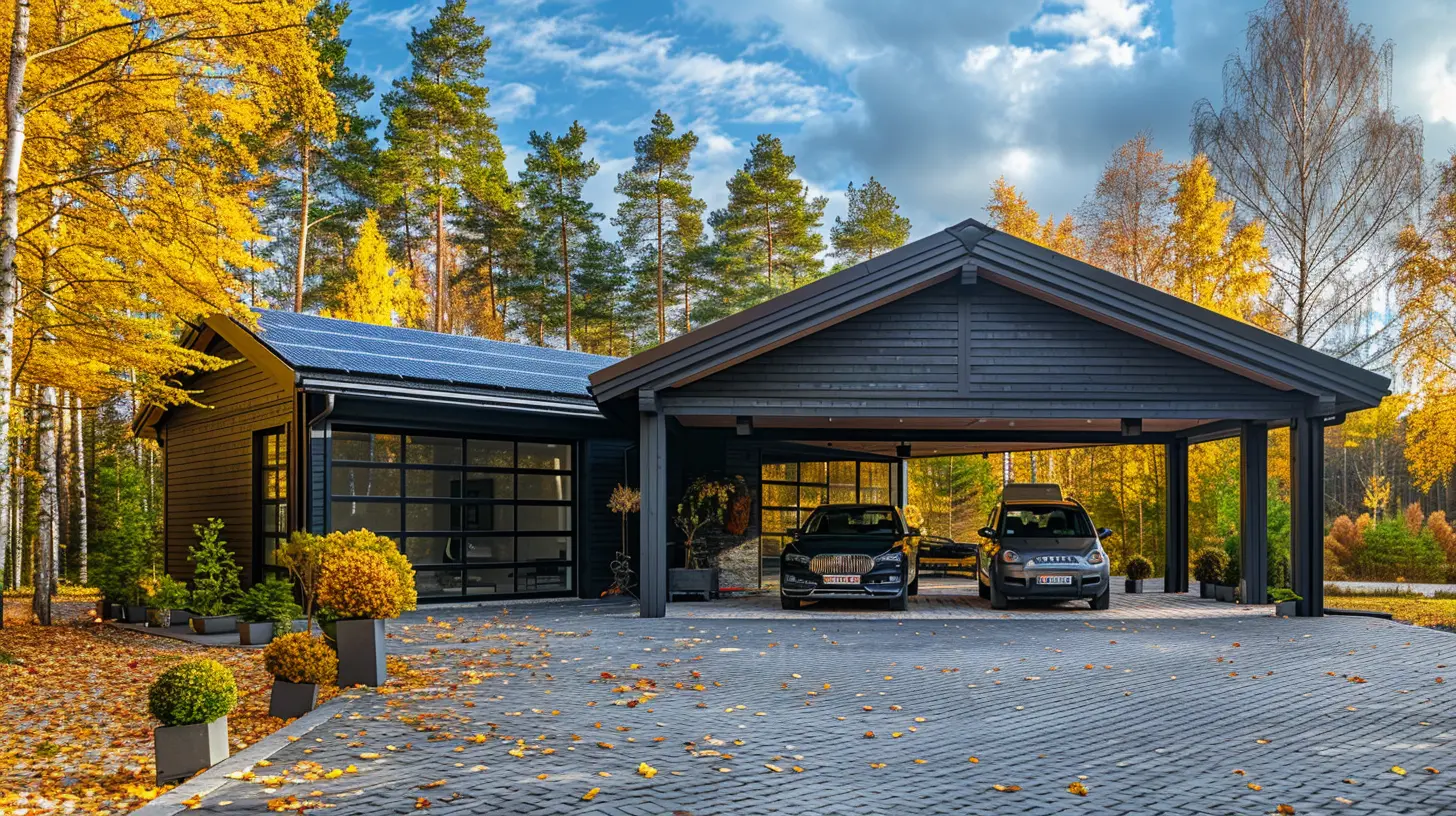 The Benefits of Solar-Powered Carports and Garages